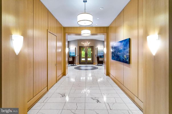 Interior, Marble, Pendant Lights, Recessed Lighting, Wooden Walls