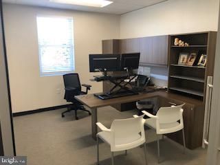 Home Office, Interior, Recessed Lighting