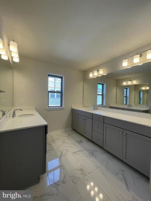 Bathroom, Dual Sink Vanities, Interior, Marble