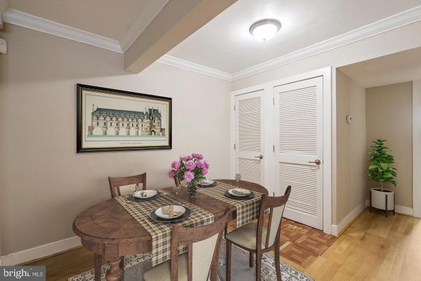 Dining room, Interior, Wood Texture Flooring