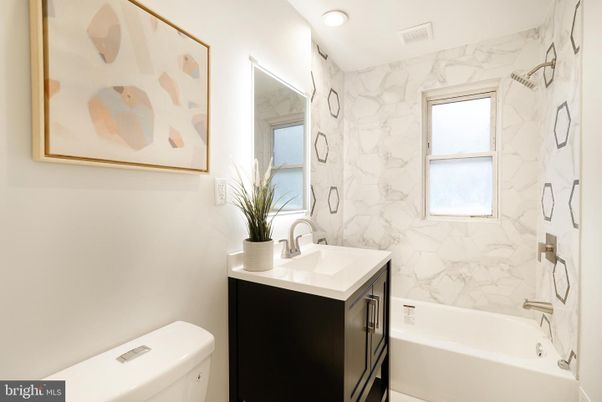 Bathroom, Interior, Marble Walls