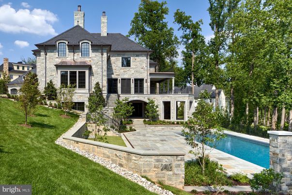 Backyard, Exterior, Facade, Pool, French Provincial
