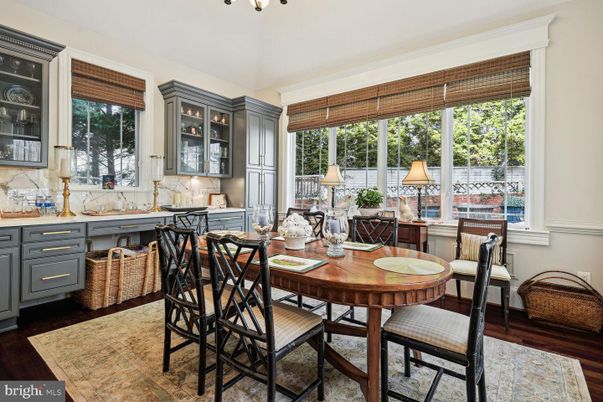 Dining room, Interior, Wood Texture Flooring