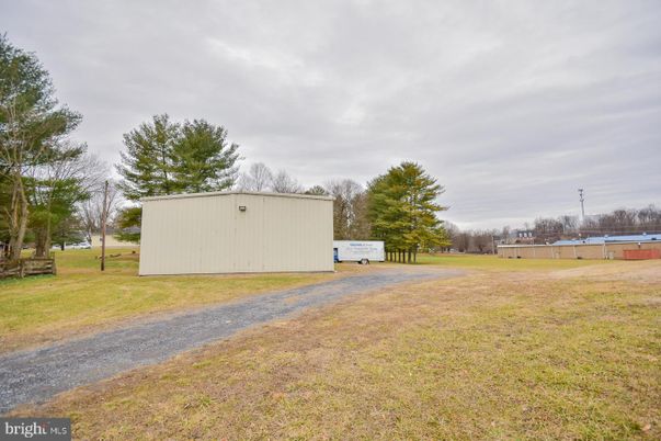 Backyard, Detached Garage, Exterior
