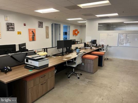 Home Office, Interior, Recessed Lighting