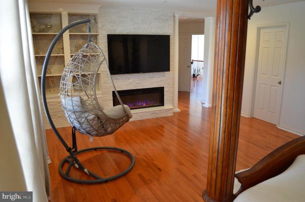 Fireplace, Interior, Stone Walls, Wood Texture Flooring