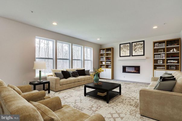 Fireplace, Interior, Living room, Recessed Lighting