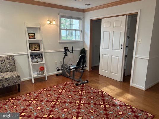 Fitness Equipment, Interior, Wood Texture Flooring