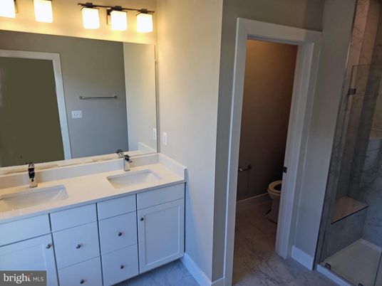 Bathroom, Dual Sink Vanities, Interior, Marble