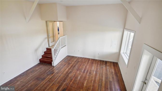 Empty room, Interior, Wood Texture Flooring