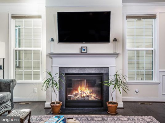 Fireplace, Interior, Wood Texture Flooring