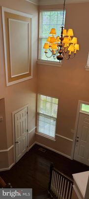 Chandelier, Interior, Wood Texture Flooring
