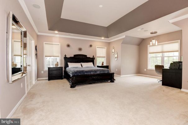 Bedroom, Interior, Pendant Lights, Recessed Lighting