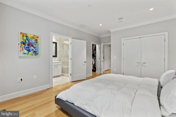 Bathroom, Bedroom, Interior, Recessed Lighting, Wood Texture Flooring