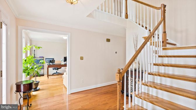 Home Office, Interior, Wood Texture Flooring