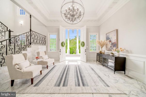 Chandelier, Interior, Living room, Marble