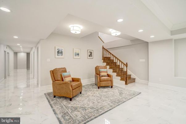 Interior, Marble, Recessed Lighting