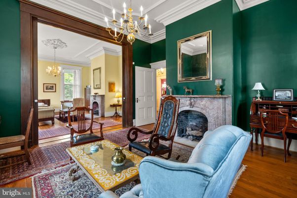 Chandelier, Fireplace, Interior, Living room, Wood Texture Flooring
