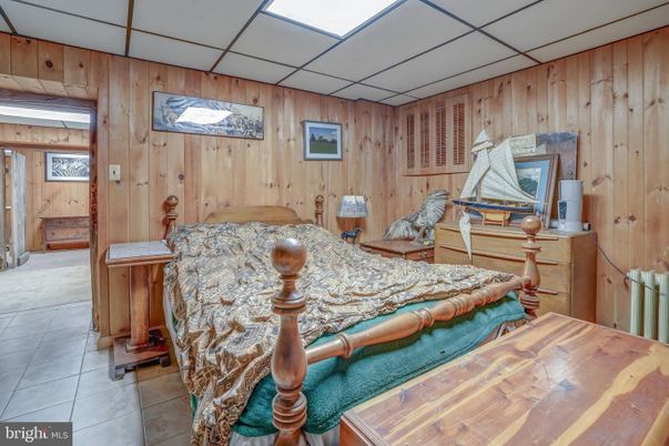 Bedroom, Interior, Wooden Walls