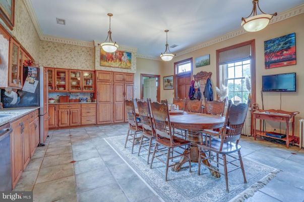 Dining room, Interior, Pendant Lights