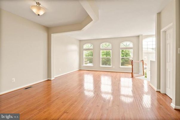 Empty room, Interior, Wood Texture Flooring