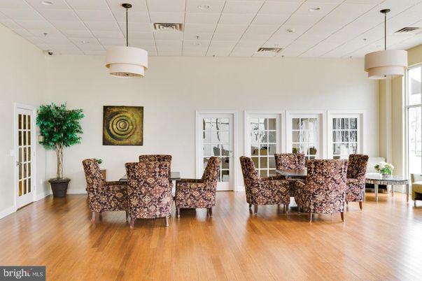 Dining room, Interior, Living room, Pendant Lights, Recessed Lighting, Wood Texture Flooring