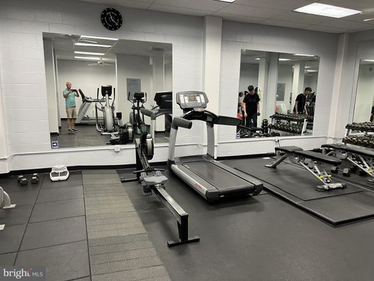 Fitness Equipment, Gym, Interior