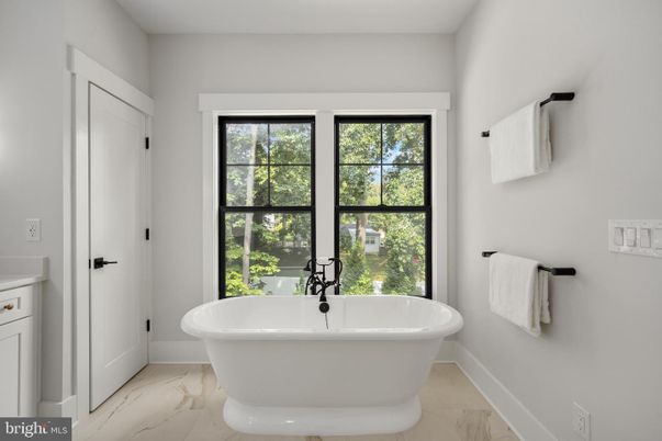 Bathroom, Free Standing Baths, Interior, Marble
