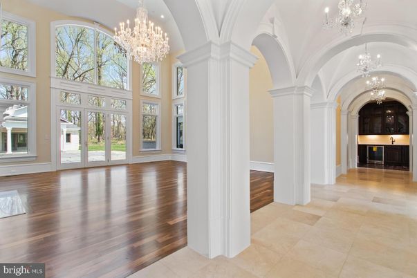 Chandelier, Interior, Recessed Lighting, Wood Texture Flooring