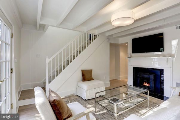 Fireplace, Interior, Living room, Wood Texture Flooring