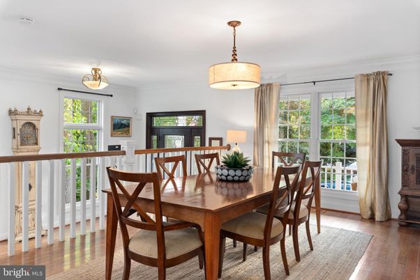 Dining room, Interior, Wood Texture Flooring