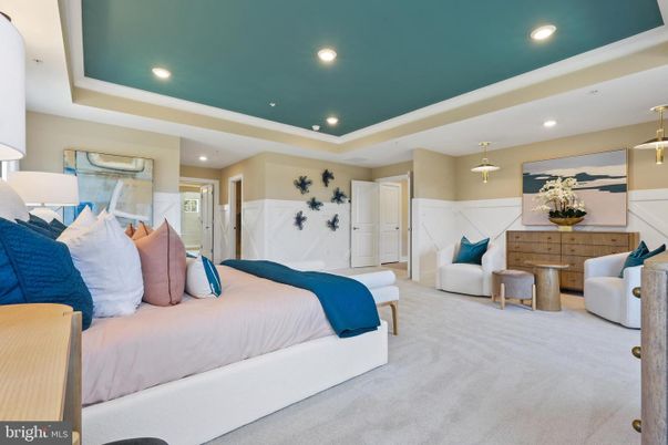 Bedroom, Interior, Pendant Lights, Recessed Lighting