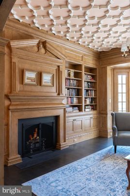 Fireplace, Interior, Wood Texture Flooring, Wooden Walls