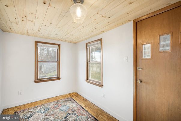 Empty room, Interior, Wooden Ceilings, Wood Texture Flooring