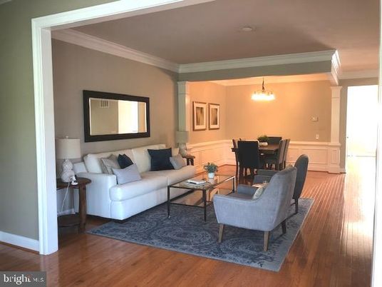 Dining room, Interior, Living room, Pendant Lights, Wood Texture Flooring