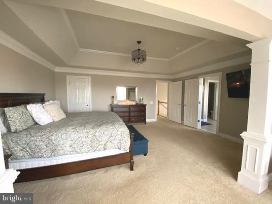 Bedroom, Interior, Pendant Lights
