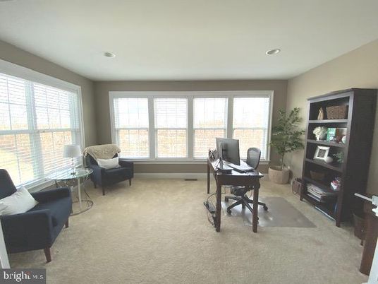 Home Office, Interior, Recessed Lighting