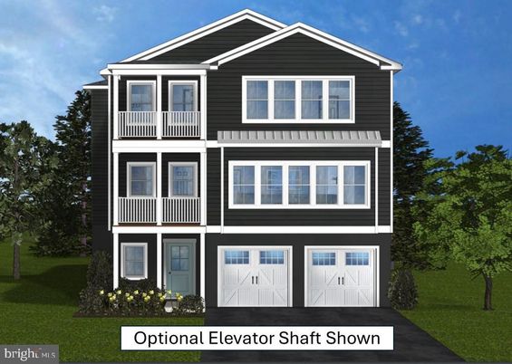Attached, Exterior, Facade, American Craftsman