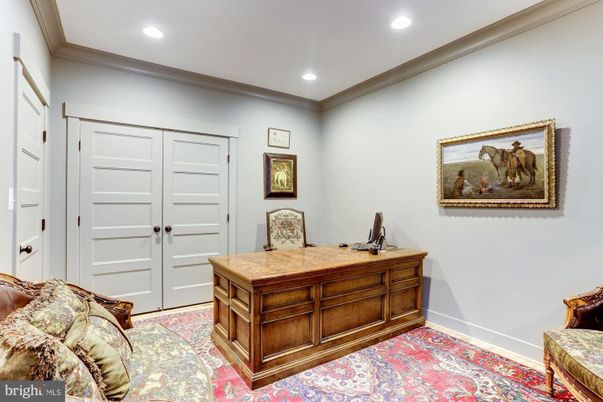 Home Office, Interior, Recessed Lighting