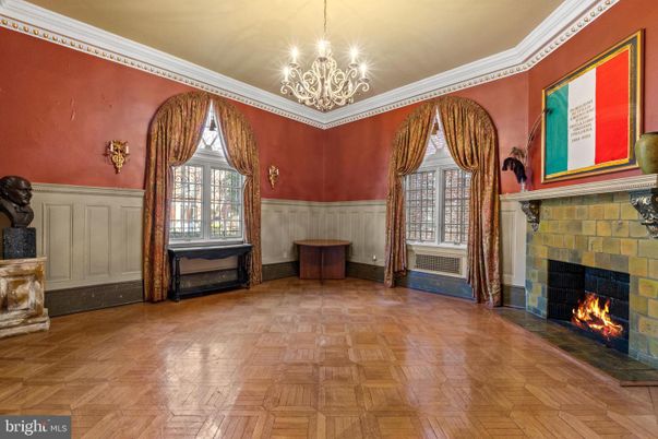 Chandelier, Fireplace, Interior, Wood Texture Flooring