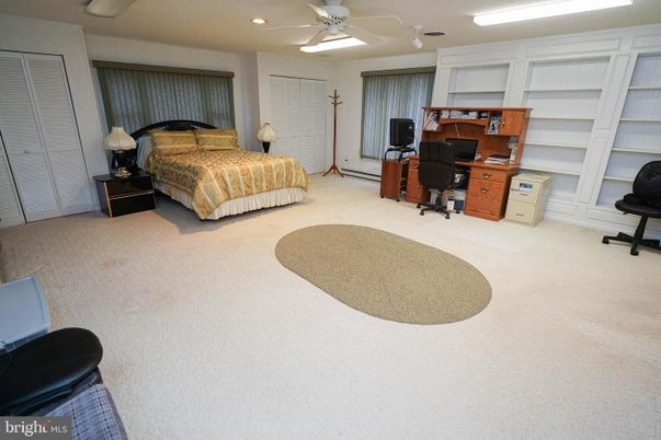 Bedroom, Home Office, Interior, Recessed Lighting