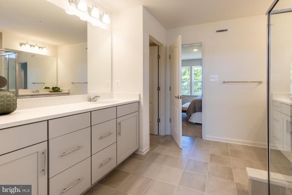 Bathroom, Dual Sink Vanities, Glass Shower, Interior