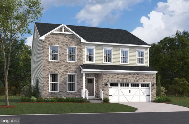 Attached, Exterior, Facade, Brick Facade, Georgian