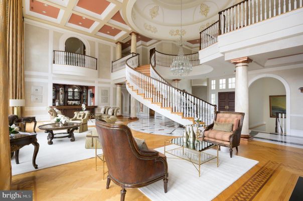 Chandelier, Interior, Living room, Recessed Lighting, Wood Texture Flooring