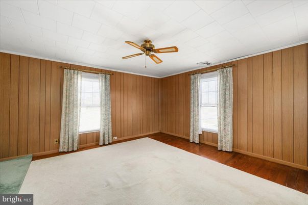 Empty room, Interior, Wood Texture Flooring