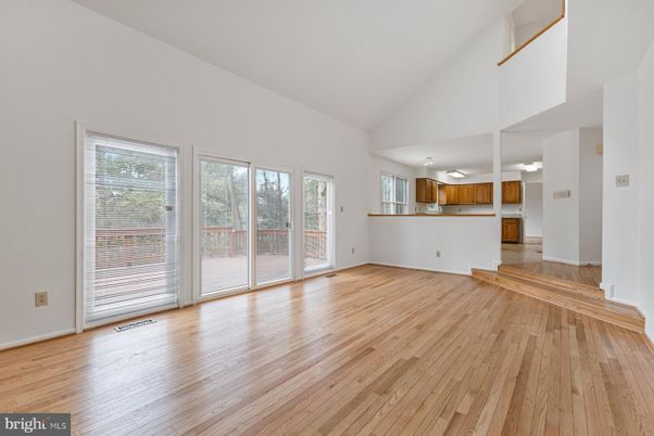 Empty room, Interior, Kitchen, Wood Texture Flooring