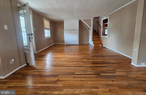 Empty room, Interior, Wood Texture Flooring