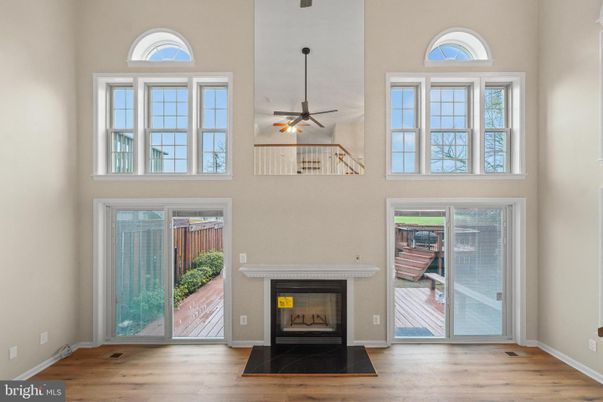 Fireplace, Interior, Wood Texture Flooring