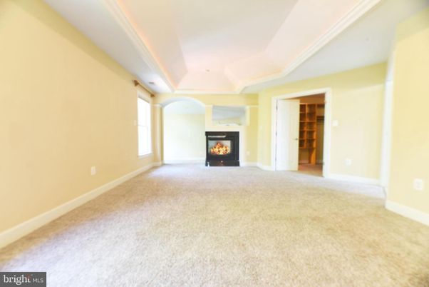 Empty room, Fireplace, Interior