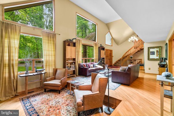 Chandelier, Interior, Living room, Wood Texture Flooring